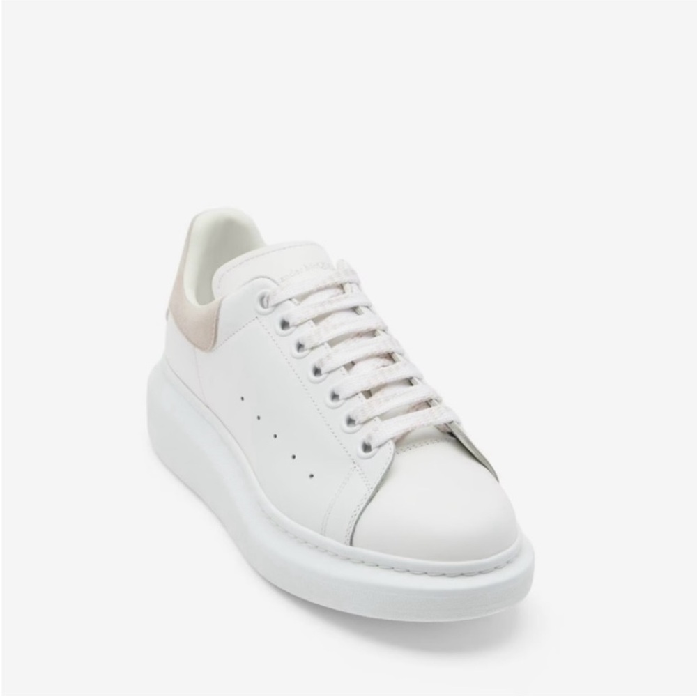 Alexander McQueen White and Cream Sneakers